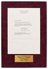 Harry Truman Letter Signed -- With Psa dna Coa