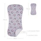 6 Pack Cotton Baby Burp Cloths Extra Absorbent Soft For Baby Boys And Girls M   