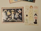 Vintage Lot Of 12 Doll-themed Paper Doll Greeting Cards W Envelopes Hallmark Agc