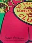 Rare Vintage 1969 Original Beatles Poster Sgt Pepper s Lonely Hearts Club Band