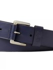 Polo Ralph Lauren Signature Pony Men s Leather Belt 1 5   Newport Navy Us 40 100