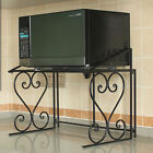 Metal Shelf Microwave Oven Rack Kitchen Organizer Counter Cabinet Storage Sturdy