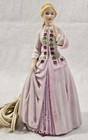 Vintage Underwriters Laboratories  Lamp Porcelain Girl Woman Dress Night Light