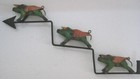 Iron Three Flying Pigs Weather Vane   Weathervane 