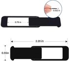Large Size Laptop Computer Webcam Camera Cover Slide Privacy