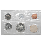 1962 Us Silver Proof Set - 5-coin Mint Cello - No Envelope