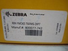 Genuine Zebra 800077-742 Ymcko Zxp Series 7 Printer Ribbon - 750 Prints - New