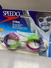 Speedo Pro Plus Anti-fog Goggle In Factory Clamshell Packaging Purple Green Swim
