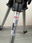 Bogen Manfrotto 3001 3-section Tripod Legs Silver Black  - Made In Italy