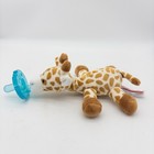 Mary Meyer Wubbanub Pacifier Giraffe Plush Stuffed Baby Soother Binkie Toy