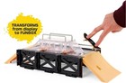 Teck Deck Play And Display Transforming Ramp Set   Carrying Case New Free S h