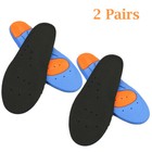 2 Pairs Orthotic Sports Insoles Shoe Inserts Arch Support Inner Soles Adult Size