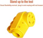 Nema 14-50r Rv Replacement Female Plug  125 250v 50 Amp With Disconnect Handle