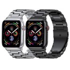 Metal Band For Apple Watch Series 7 45 41 6 5 4 3 Se 44 40 42mm Stainless Steel