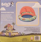 Bluey Shaded Baby Pool 39 Inch Inflatable Water Play Outdoor Summer Toy New