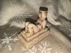 Aztec Resin Chac Mool  Warrior Figurine