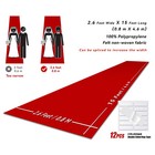 Red Carpet Runner For Party  2 6x15 Ft  130 Gsm Felt Non-woven Fabric  Hollyw   