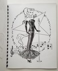 New Vintage 1989 Repro Barbie Coloring Book 30 Pages Art Illustrator Barb Rausch
