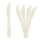 Pami Heavy Weight Disposable Plastic Knives white durable bulk 1000 Count