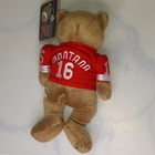 Classic Collectcritters Joe Montana Signature Series Iii Celebrity Bear Plush