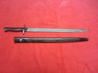 British Original Wwi Mole  P-07 Bayonet W scabbard