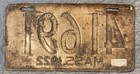 Vintage 1922 Massachusetts License Plate Ma Original