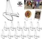 Lot Large Size Trading Card Stands Most Durable Display Coins Cards Holder Usa