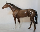 Beswick Large 12  High Race Horse Bay Brown Gloss Model 1564  1959-1982