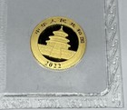 2022 10 Yuan China 1g Panda Commemorative Gold Coin 1g With Box