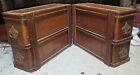 Antique Singer Treadle Sewing Machine Set 4 Drawers W racks Brass Pull  hardware