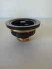Signature Hardware Lg Basket Strainer Gloss Black Trim To The Trade