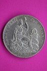 1888 Peru 1 Sol Silver Coin  900 Fine Guaranteed Authentic   Genuine 0852n
