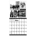 2027 The Beatles  In Black   White Wall Calendar