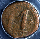 Byzantine Basil Ii Christ Follis Class A2 976-1025 Ad Icg Ancient Coin