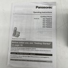 Nib Panasonic Kx-tgd810 Cordless Phone With Base   Accessories Digital Dect 6 0