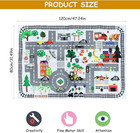 Kids Carpet Playmat Rug For Playroom  Educational Washable Classroom Area City L