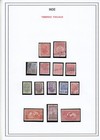 British India Various Used Fiscal Stamps 