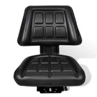Tractor Seat Black Steel Universal Height-adjustable Vidaxl