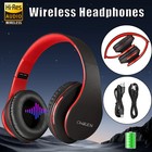 Wireless Headphones Bluetooth Headset Noise Cancelling Over Ear With Fm Sd Slot