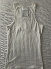 Men s Nike Pro Nba Player Issue Training Tank Top White 880805-100 Size M