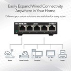 Netgear 5 Port Gigabit Ethernet Unmanaged Essentials Switch  gs305  Home Network