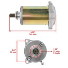 Starter For Suzuki Atv Lt250e Lt250ef Lt300e Quadrunner New