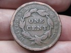 1842 Braided Hair Large Cent One Penny- Large Date  Good Details