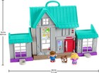 Little People Big Helpers Home Interactive House    3 Figures Lights    Sounds