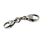 Authentic Trollbeads Sterling Silver 10103 Double Clasp  Silver  1
