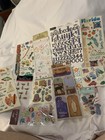 Vintage Stickers 80   s 90   s Rare Book Junk Vacation Road Trip Journal Jolee   s Sun