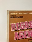 Original Mexican Spanish James Bond 007 Lobby Card From Russia With Love 16x12