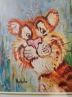 Wonderful Circus Tiger Picture From Artist Michele Great For Any Collection 