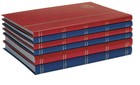 Stamp Album Lotos Lindner 5701-b Blue A4 16 Black Pages