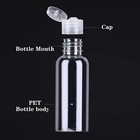 5 Pack 3 4oz Empty Plastic Travel Bottles For Toiletries Tsa Approved Clear 